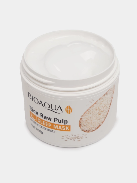Rice Raw Pulp "Sleep Mask" увлажняющая, повышающая эластичность успокаивающая маска
