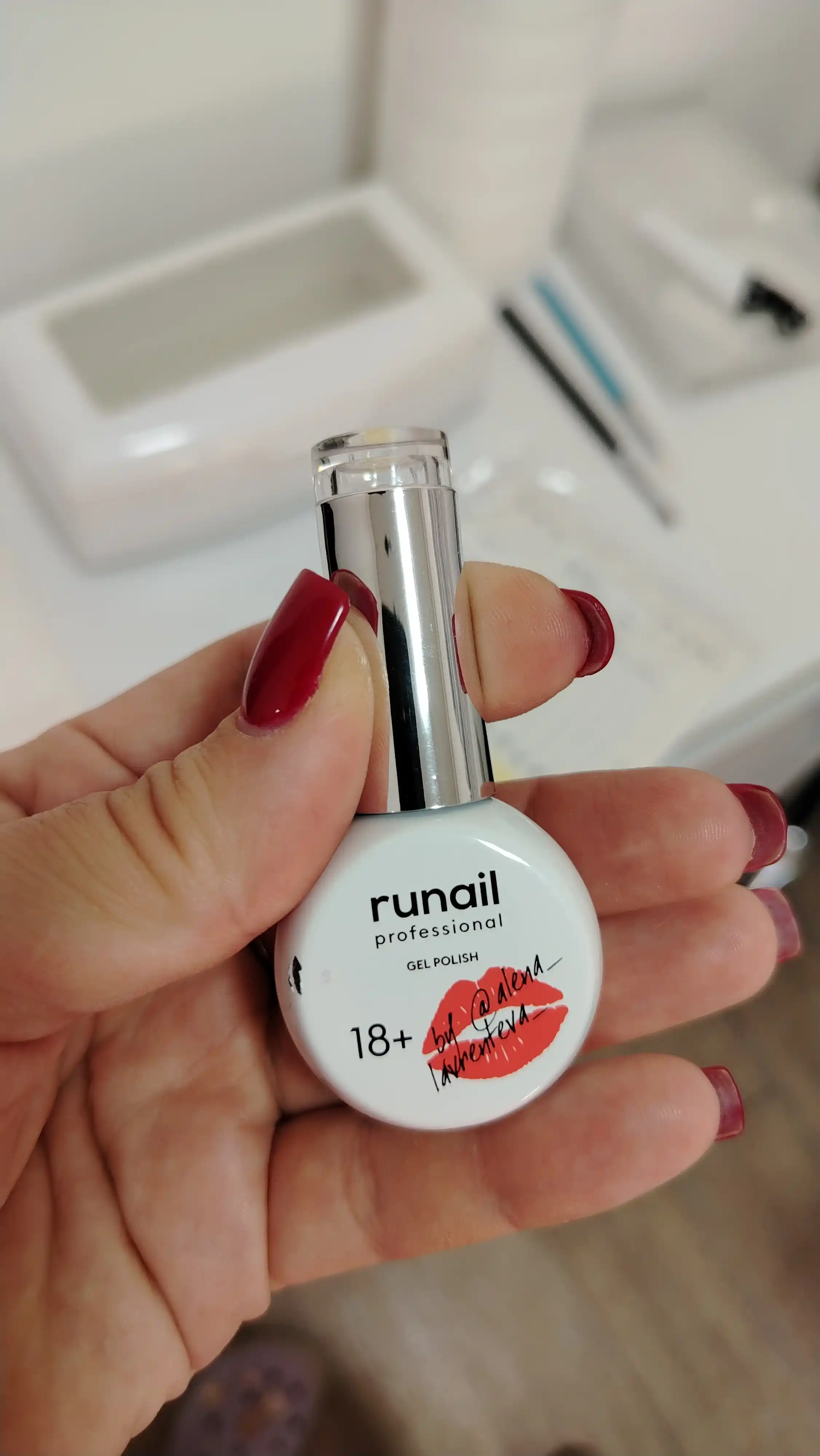 Гель-лак для ногтей кошачий глаз, runail, 7 мл