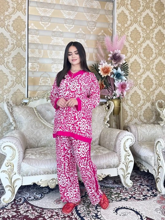 Женский комплект из двух мягких хлопковых, поплиновых вещей, удобная и качественная одежда