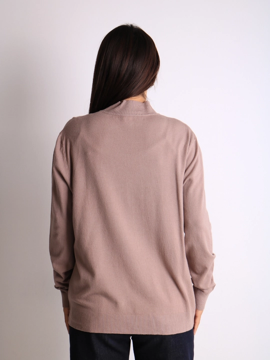 Katta o'lchamli ayollar kashmir sviteri, L, XL, jun, paxta