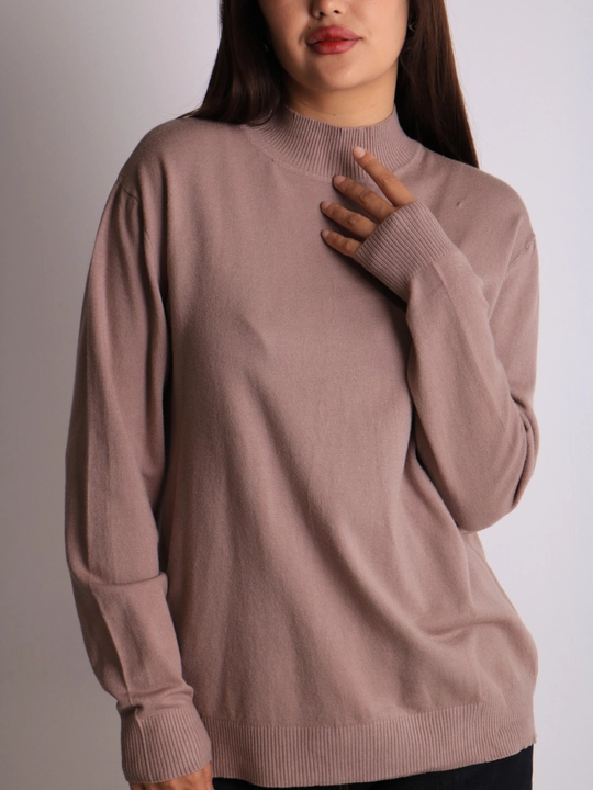 Katta o'lchamli ayollar kashmir sviteri, L, XL, jun, paxta