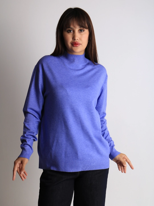 Katta o'lchamli ayollar kashmir sviteri, L, XL, jun, paxta