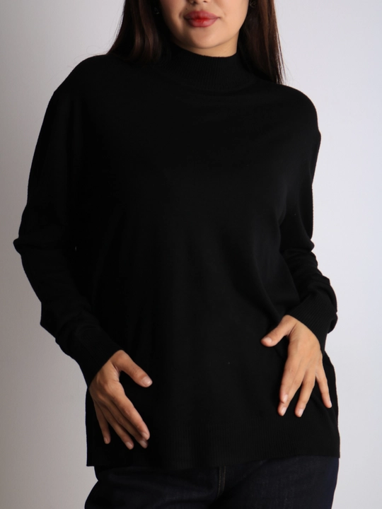 Katta o'lchamli ayollar kashmir sviteri, L, XL, jun, paxta