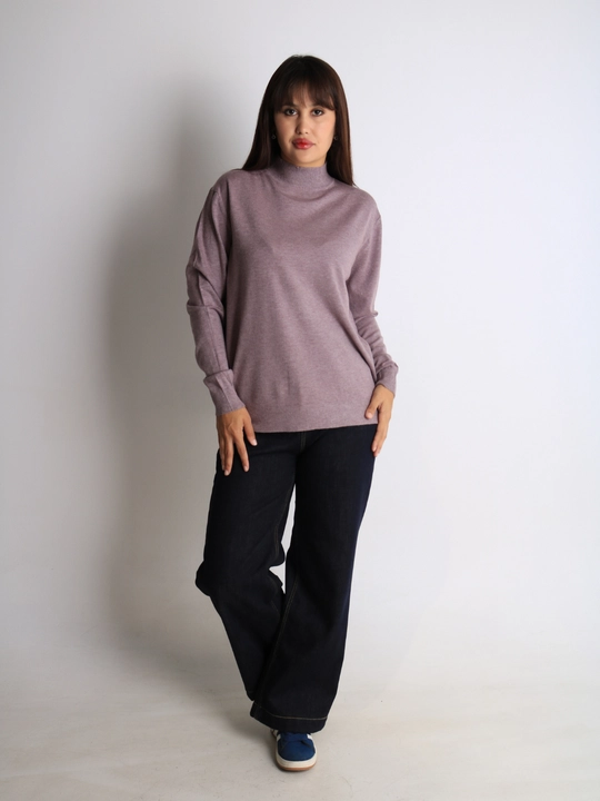 Katta o'lchamli ayollar kashmir sviteri, L, XL, jun, paxta