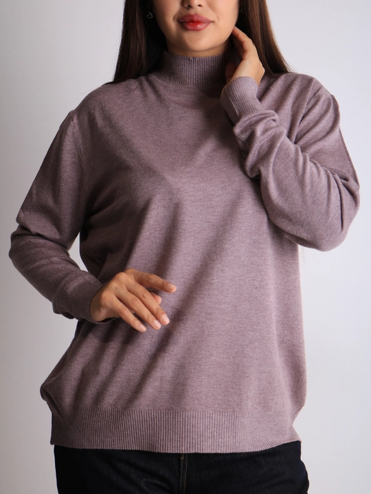 Katta o'lchamli ayollar kashmir sviteri, L, XL, jun, paxta