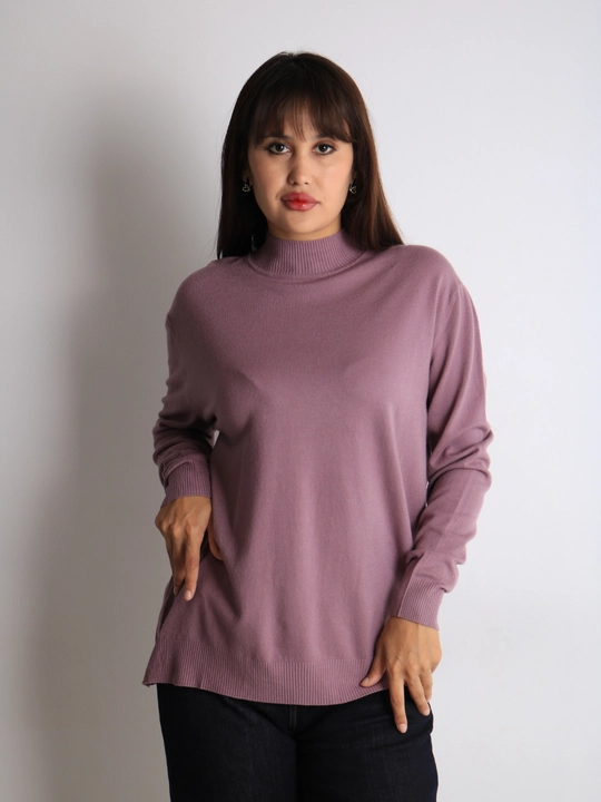 Katta o'lchamli ayollar kashmir sviteri, L, XL, jun, paxta