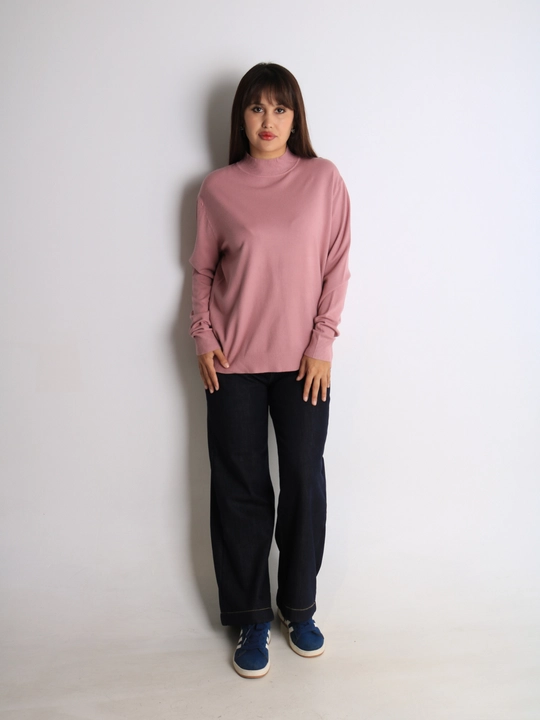 Katta o'lchamli ayollar kashmir sviteri, L, XL, jun, paxta