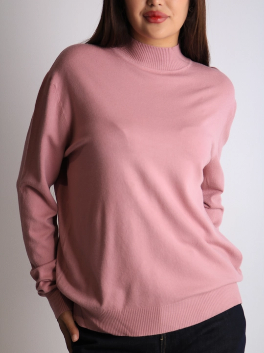 Katta o'lchamli ayollar kashmir sviteri, L, XL, jun, paxta
