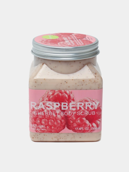 Скраб для тела и лица очищающий пилинг Wokali Sherbet Body Scrub, 500 мл