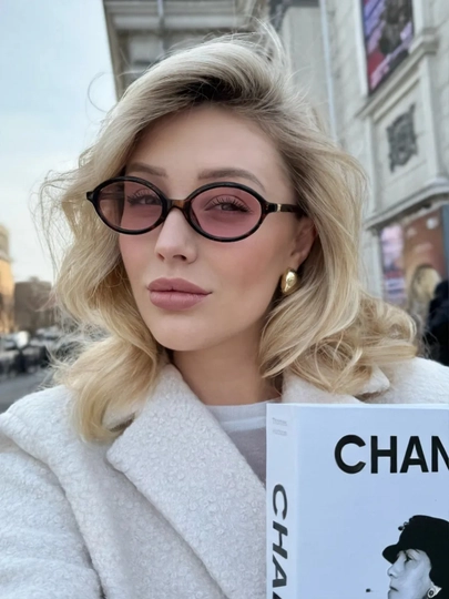 Очки Miu Miu для девочек — защита от экрана и яркого света — 0505-0049-КОРИЧН