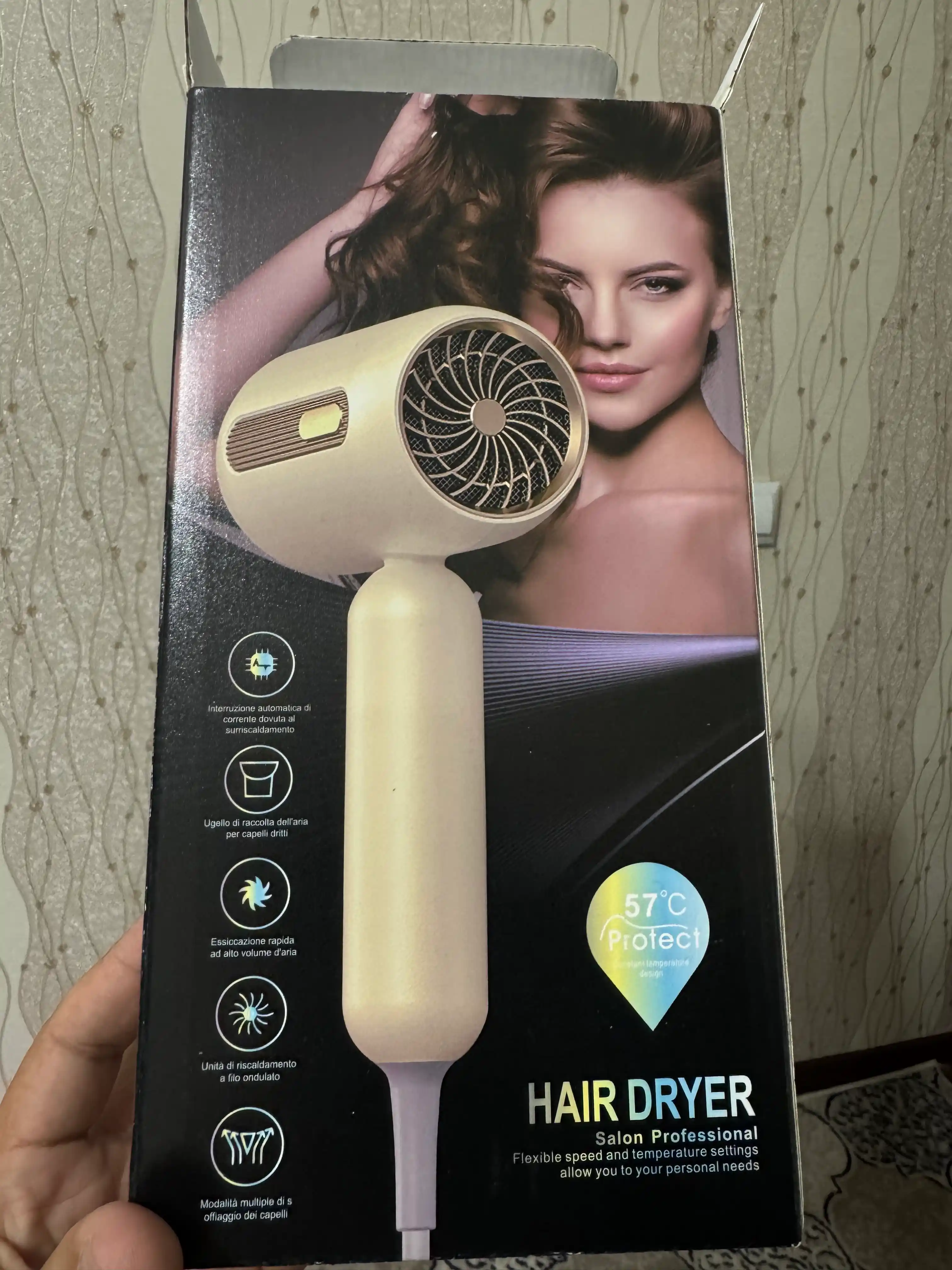Soch quritgich-stayler, Super Hair Dryer, qizlar uchun sovgalar