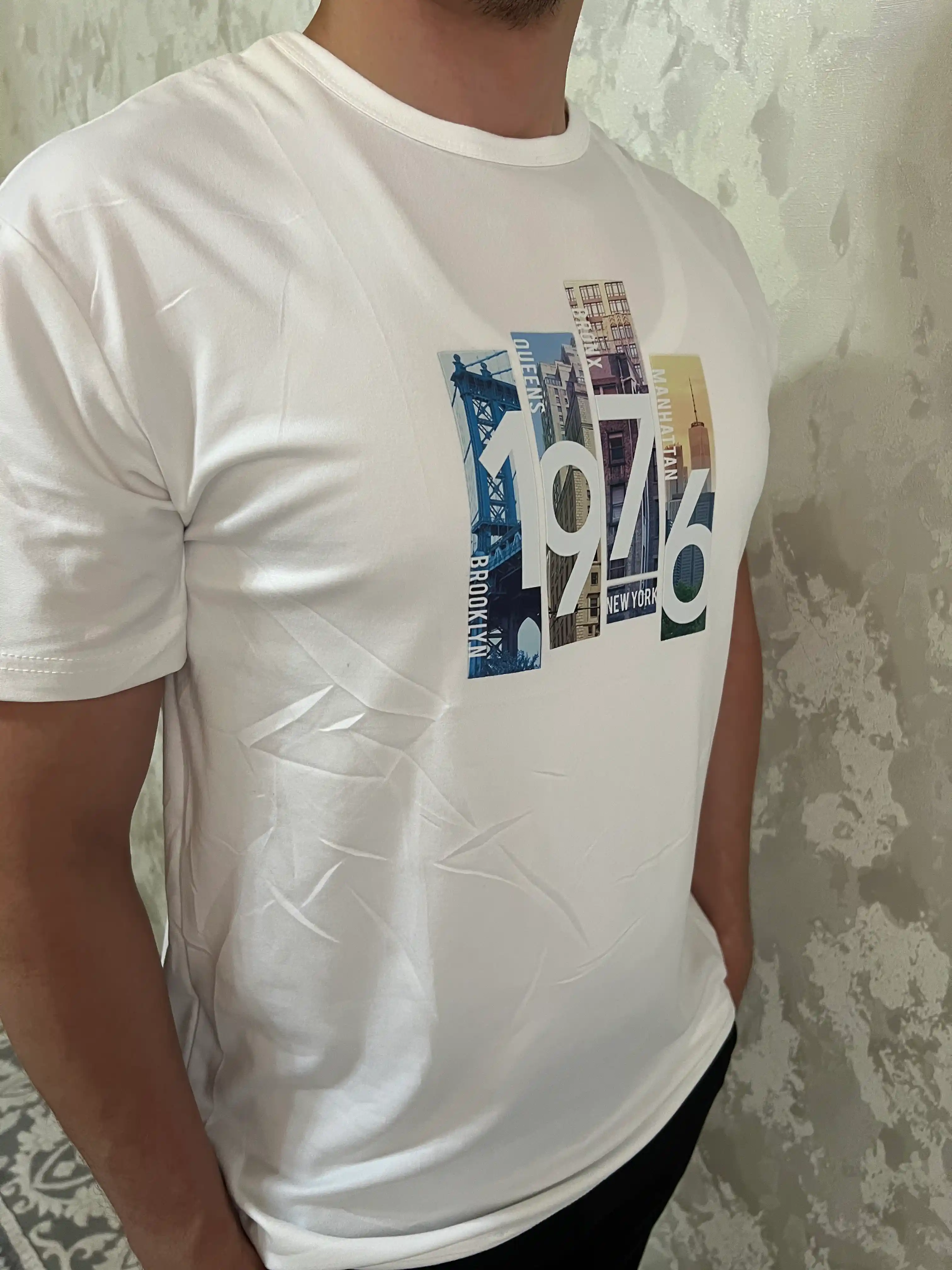 Premium erkaklar futbolkasi, yengil va nafas oladigan, M-3XL