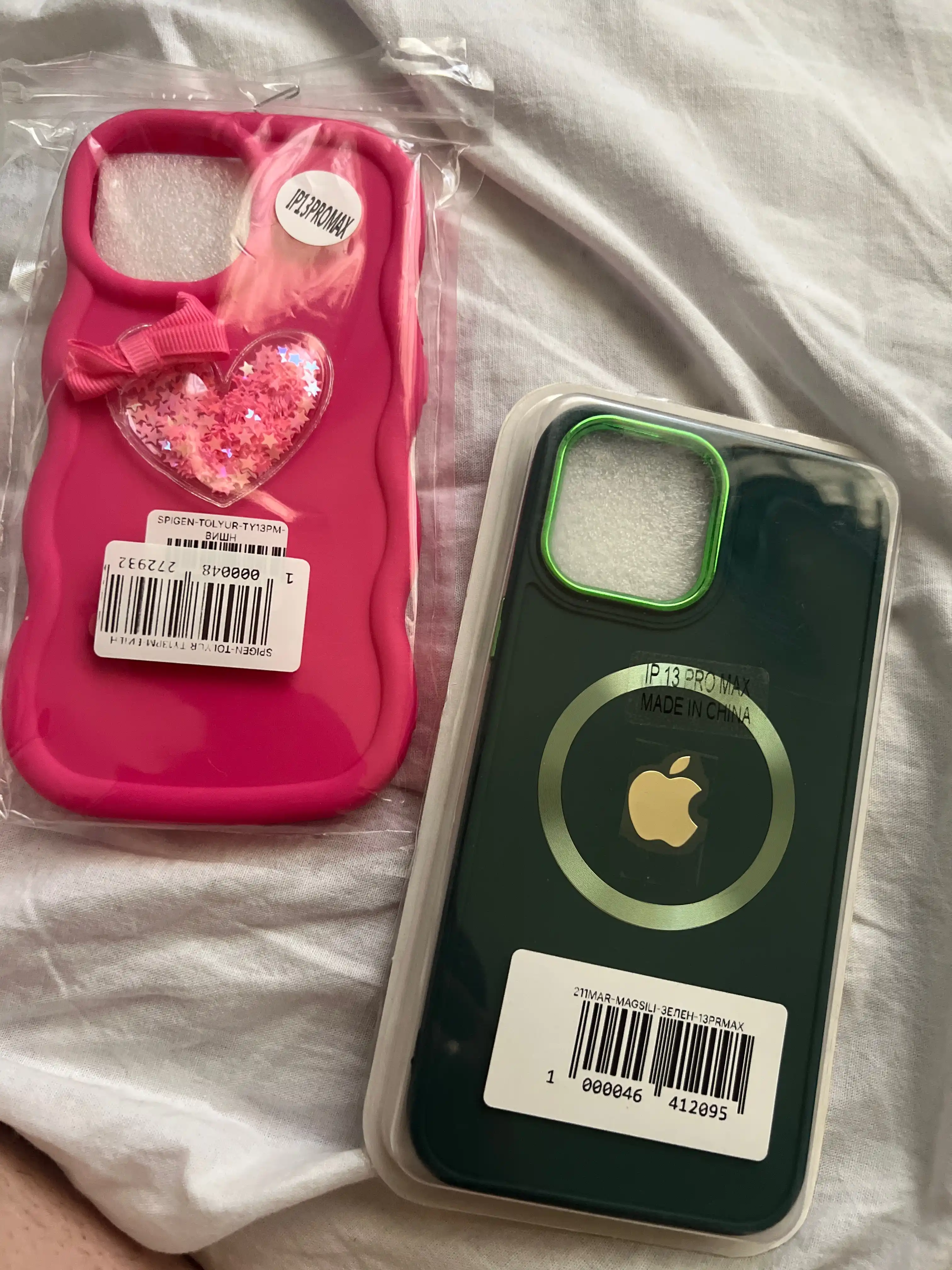 G'ilof iPhone uchun, yurak 7, 8, 11, 12, 13, 14, 15, se, xs, xr, pro, max, plus, mini