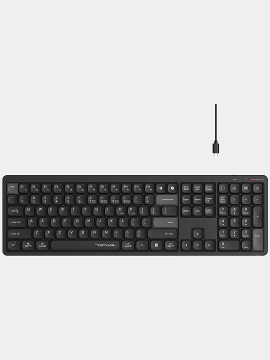 Simsiz klaviatura Bluetooth va 2,4 gigagertsli A4Tech FBX55C