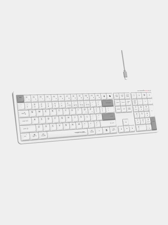 Simsiz klaviatura Bluetooth va 2,4 gigagertsli A4Tech FBX55C