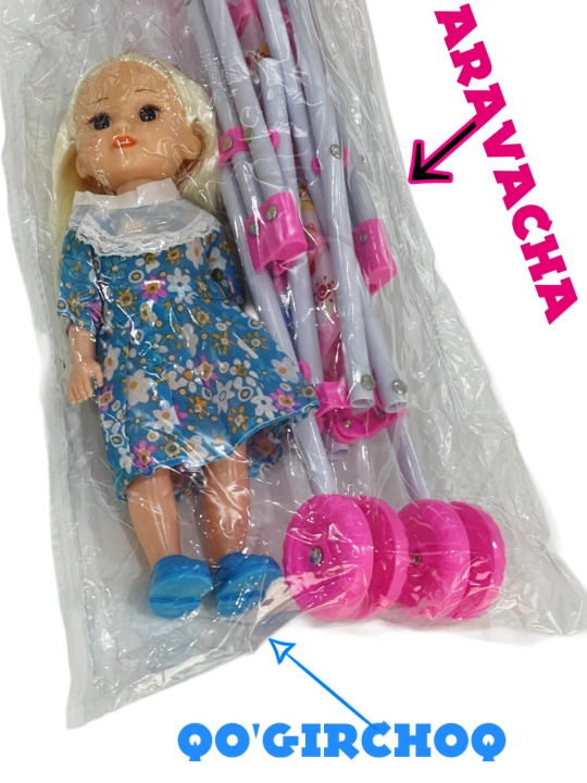 Qo'g'irchoq va yig'ma aravacha, Kukla kolyaska, Aravacha