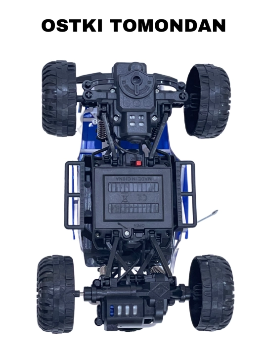 Kuchli RC off-road poyga mashinasi bilan sarguzashtlarga tayyorlaning