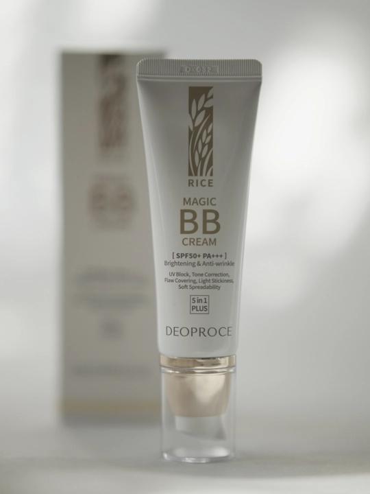 BB крем Deoproce Rice spf 50+, №21, 50ml
