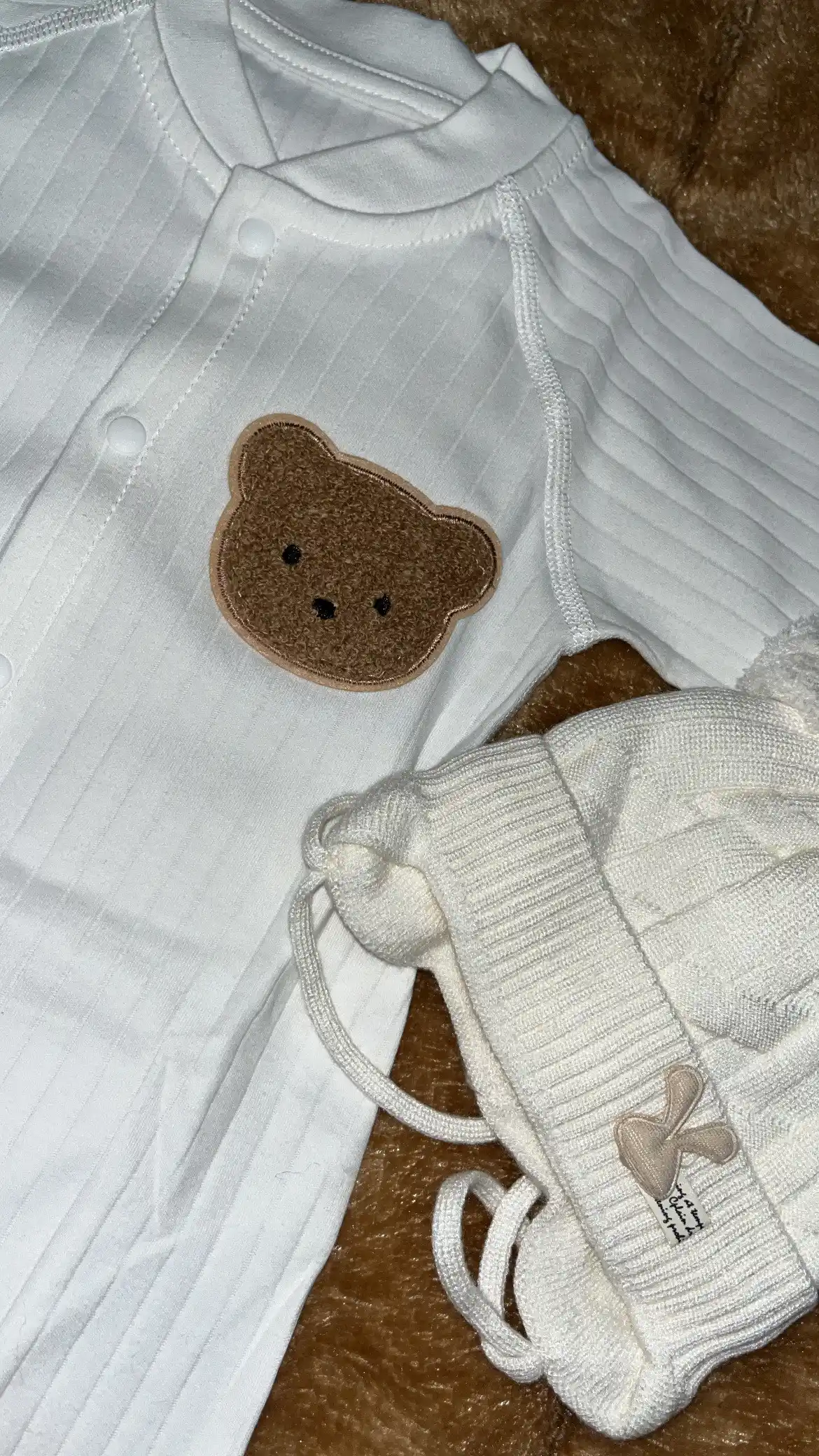 Chaqaloqlar uchun tugmali slip kombinezon bolalarga
