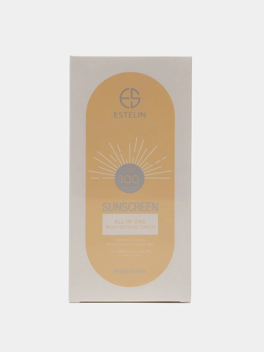 Quyoshdan himoya qiluvchi krem, Estelin, SPF 100, 80, 50 PA+++, namlovchi, yuz, tana krem