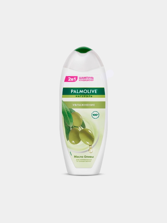 Шампунь-Кондиционер 2 в 1 Palmolive Натурэль "Увлажнение", Масло Оливы, 220 мл - 