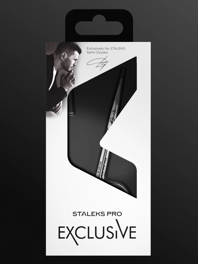 EXCLUSIVE 21 TYPE 1 kutikula ilgagi bilan professional qaychi, magnolia