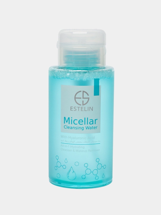 Makiyajni olib tashlash uchun gialuron kislotali mitselyar suvi, 300 ml, Dr.Rashel Estelin - 