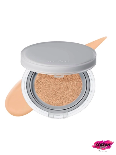 Стойкий тональный кушон с полуматовым финишем rom&nd Nu Zero Cushion SPF24 PA+ 04 Beige 23 - 