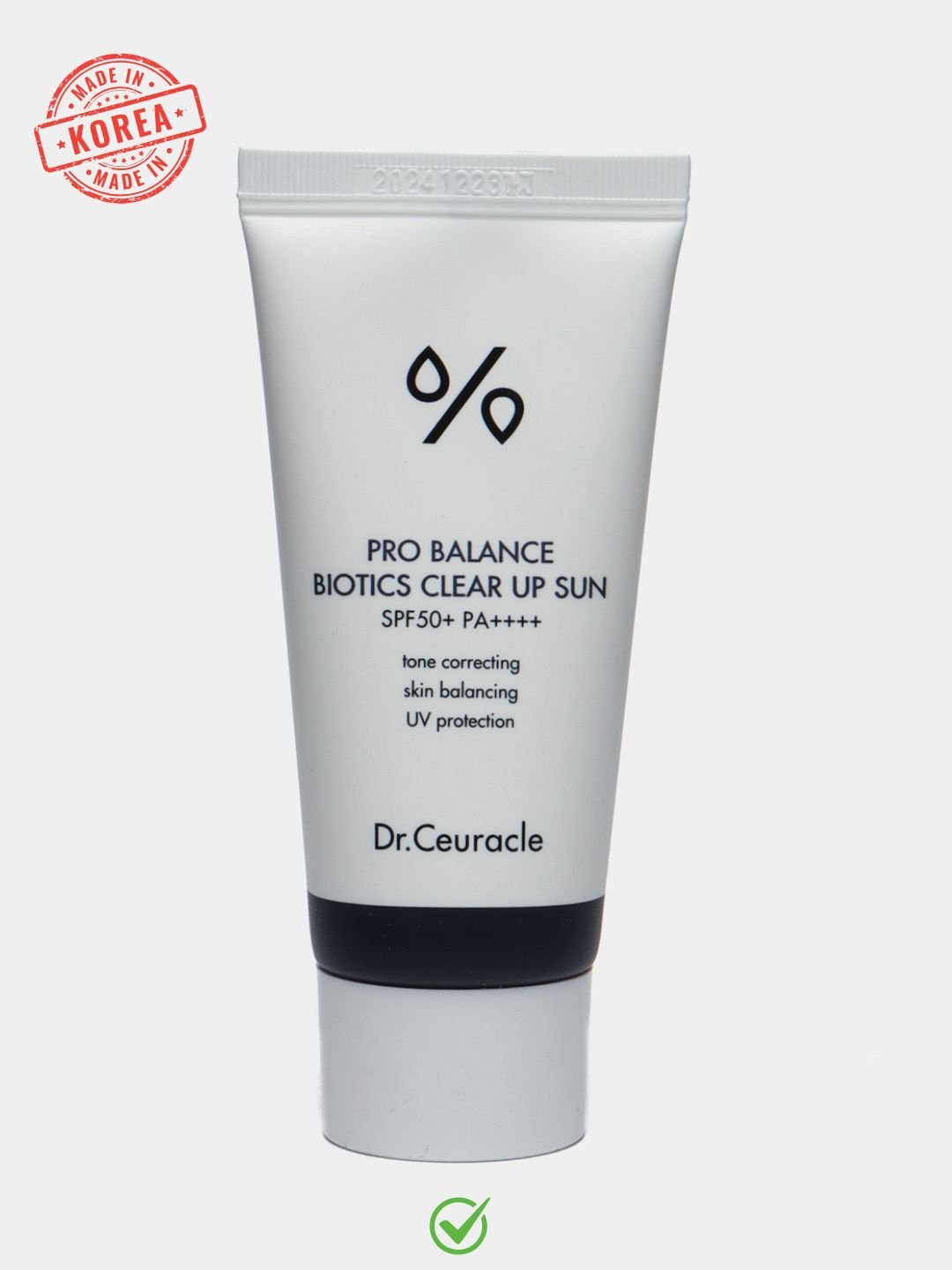 Probiyotiklar bilan quyosh kremi Dr.Ceuracle PRO BALANCE BIOTICS SPF50/PA++++, 50 ml