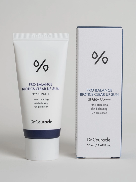 Probiyotiklar bilan quyosh kremi Dr.Ceuracle PRO BALANCE BIOTICS SPF50/PA++++, 50 ml