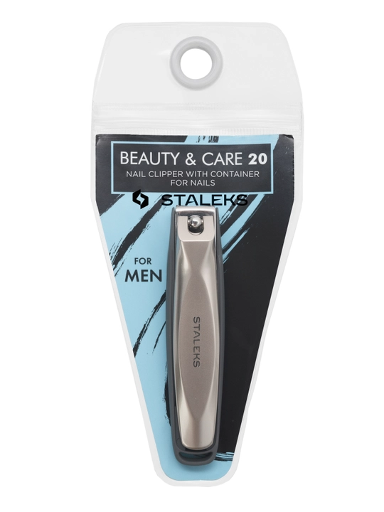 STALEKS Книпсер с контейнером для ногтей BEAUTY & CARE 20