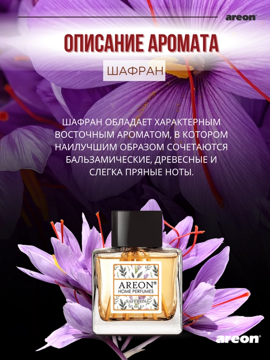 Ароматизатор для дома Areon Home Perfume Garden, диффузор, освежитель воздуха 50 мл