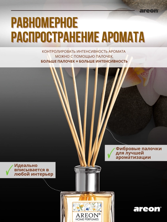 Диффузор для дома Areon Home Perfume Garden, освежитель воздуха, ароматизатор, 150 мл