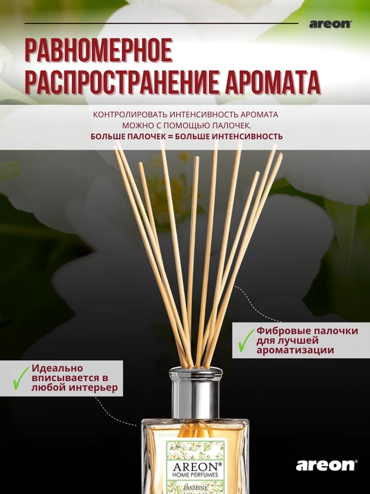 Диффузор для дома Areon Home Perfume Garden, освежитель воздуха, ароматизатор, 150 мл