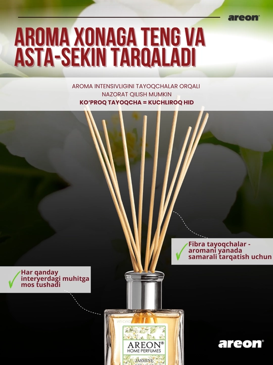 Диффузор для дома Areon Home Perfume Garden, освежитель воздуха, ароматизатор, 150 мл