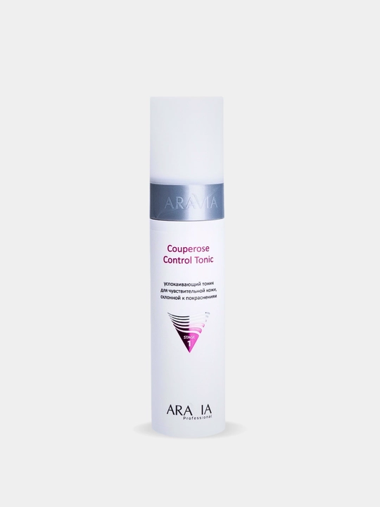 Тоник для лица, для жирной и проблемной кожи, против купероза Aravia, 150 мл, 250 мл