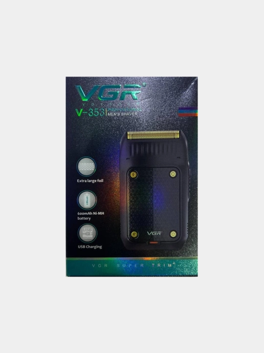 Trimmerli elektr soqol ustarasi erkaklar uchun VGR V-353