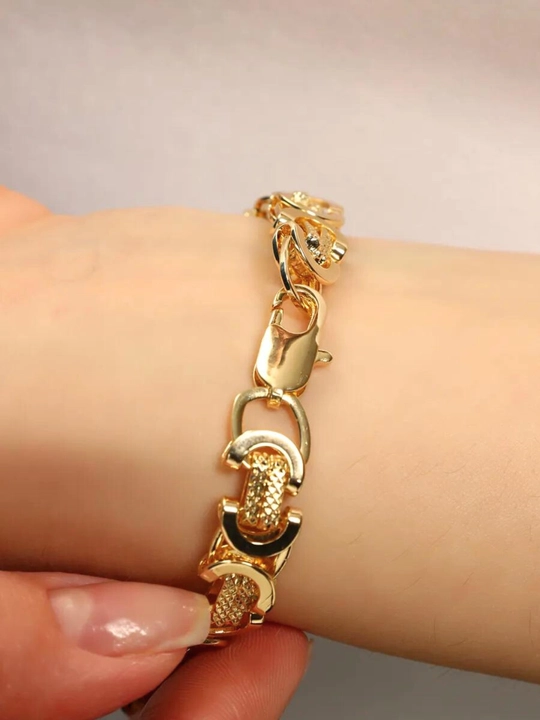 Набор, цепочка и браслет для женщин 