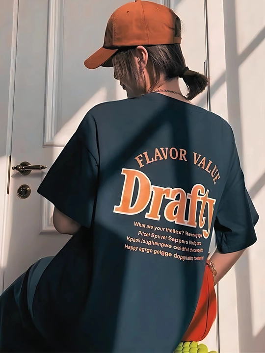 Платье футболка с принтом, для дома, повседневное — EllyFashion