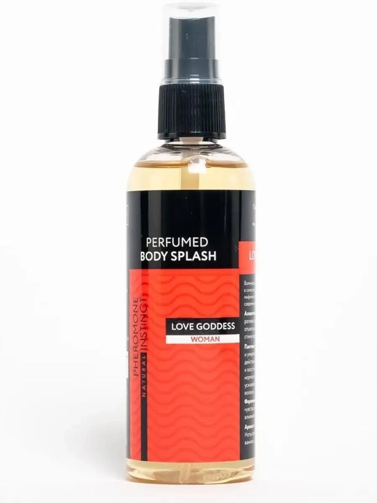 Feromon, soch va tana spreyi ayollar uchun Million Kisses, Love Goddess, 100 ml