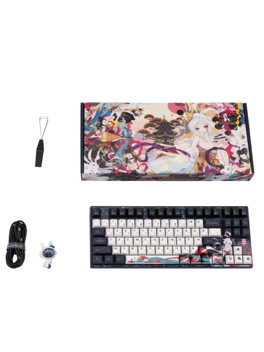Varmilo VPE87 Chang‘e K-Prestige Light o‘yin mexanik klaviaturasi A50A054F6A3A01A043