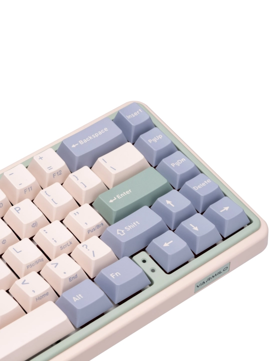 Клавиатура Varmilo Minilo VXT67 HOT-SWAP Eucalyptus Kailh Prestige BT/WL/USB-A, Hot-Swap