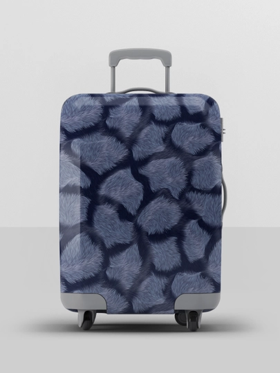 Чехол для чемодана Willmoda, с ярким авторским дизайном — WILL-MW6034-ИНДИГО-MM6034S