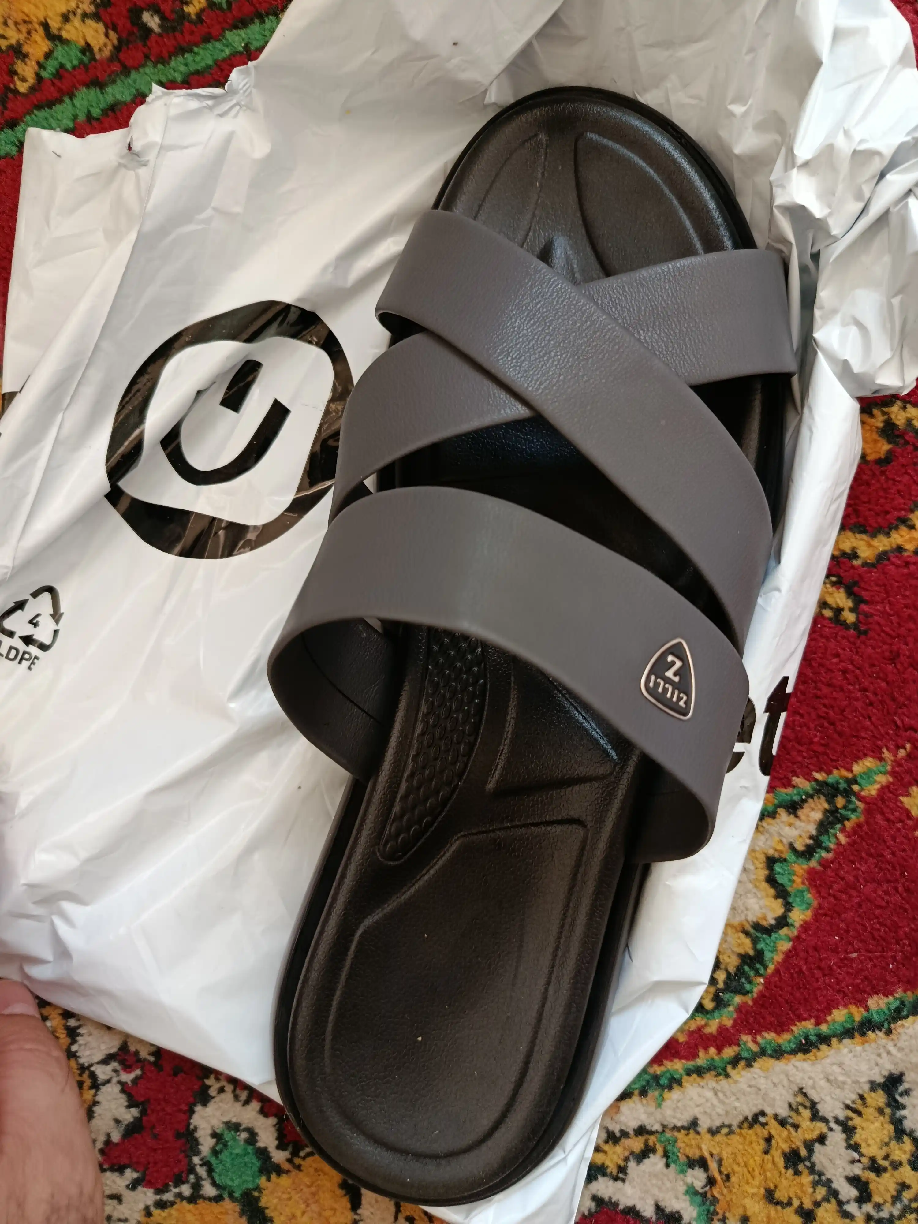 Erkaklar shippaklari, katta o‘lchamli, ortopedik, 39 - 43