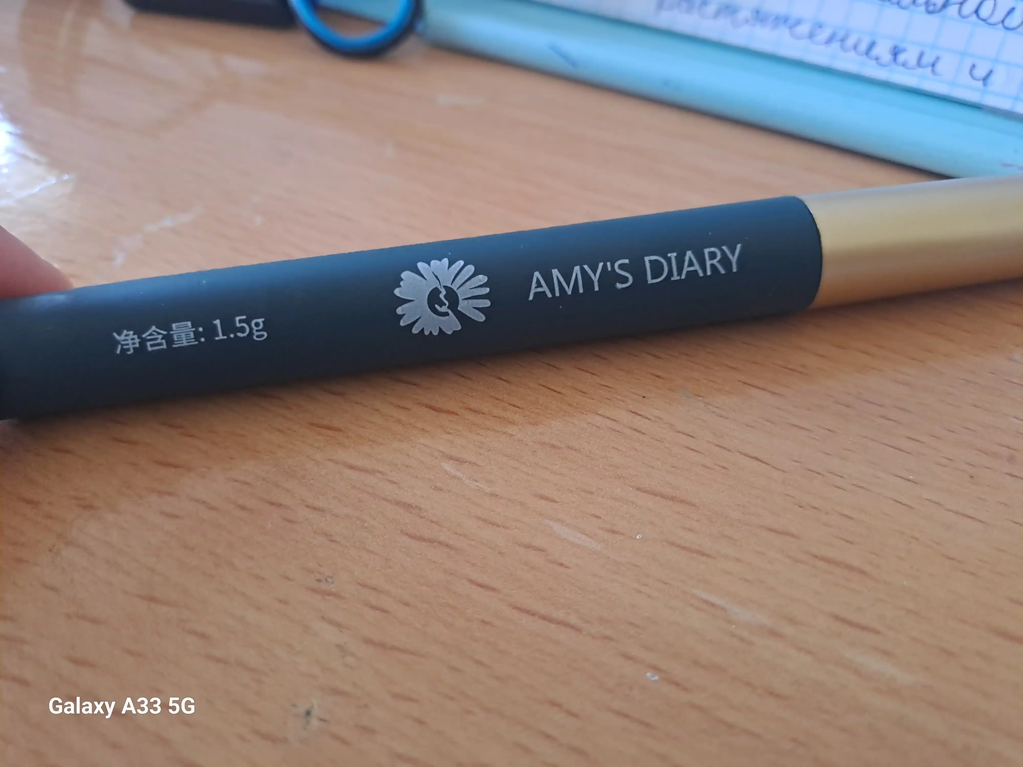 Тушь для ресниц Amy's Diary, водостойкая, ультратонкая, эластичная, черно-коричневая