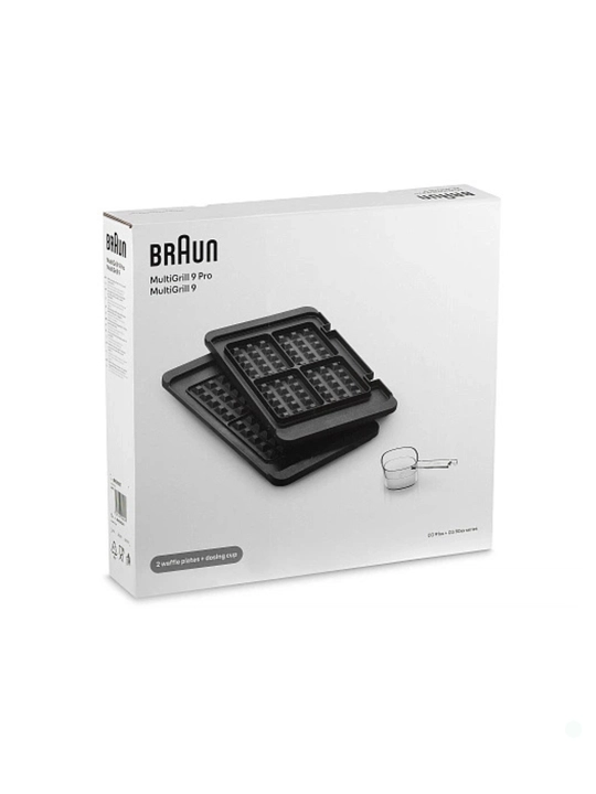 Braun BRSK007 vafli uchun plastinka to‘plami, MultiGrill 9 grili uchun