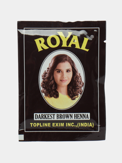 Хна для волос Royal, крем краска для волос