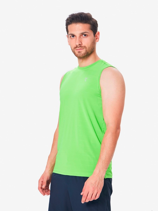 Erkaklar uchun 7SABER sport maykasi, yugurish va fitnes uchun yengsiz ko‘ylak - 