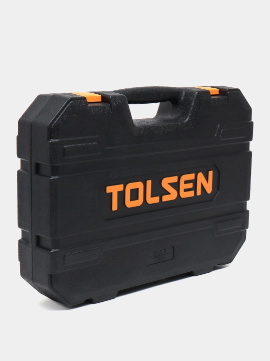 TOLSEN universal asboblar to'plami, matkap bilan, 95 dona