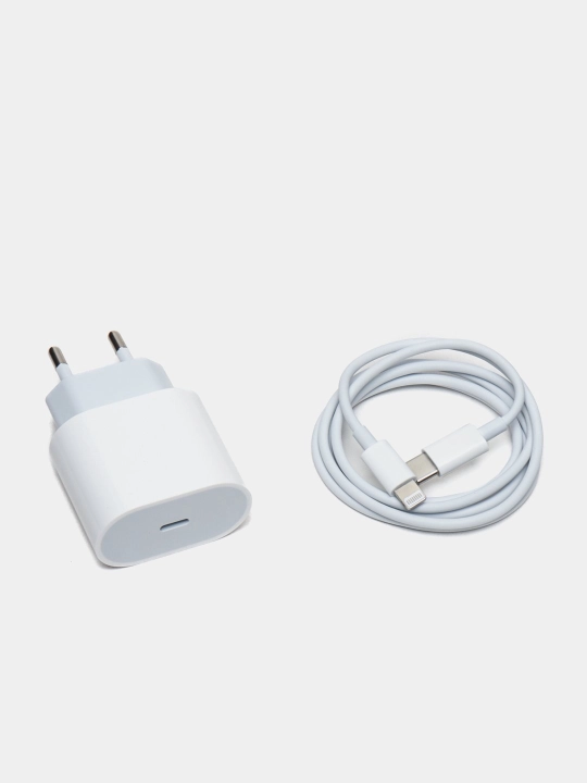 IPhone zaryadlovchi, Type-C Blok, PD, Type-C/Lightning Cable, 25W
